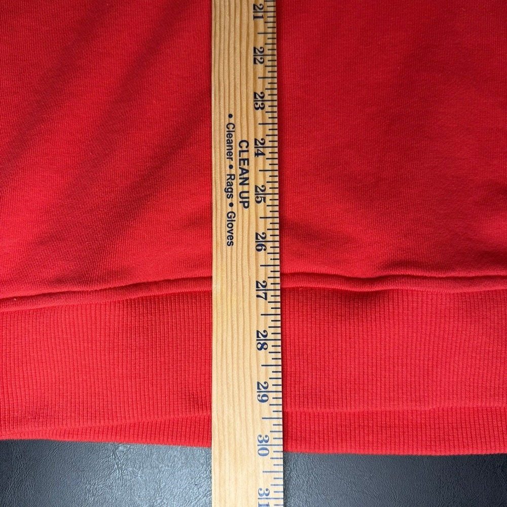 Goodfellow & Co Mens Graphic Sweatshirt XXL Red Rose Ace of Hearts French Terry - Picture 4 of 8